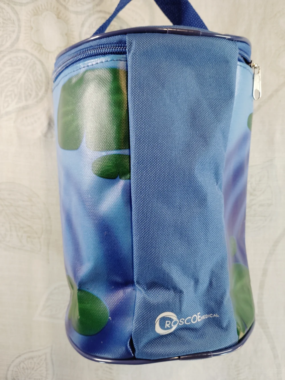 Roscoe Frog Pediatric Nebulizer Carry Case - Blue & Green